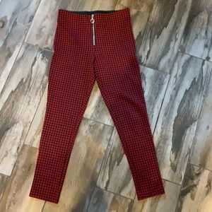 Plaid High Waisted Legging